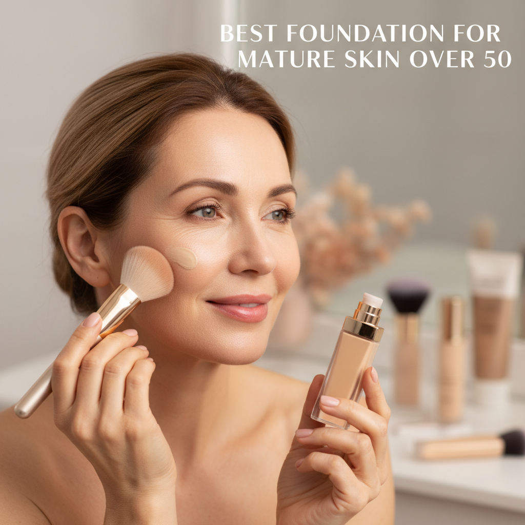 Best Foundation for Mature Skin Over 50: Top 10 Picks for 2026