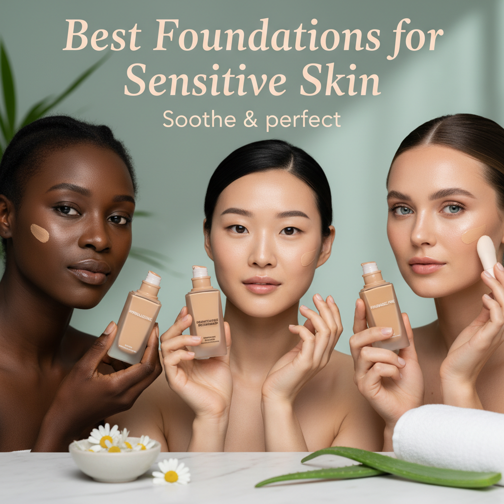 Best Foundation for Sensitive Skin 2026: Top 10 Expert-Approved Picks
