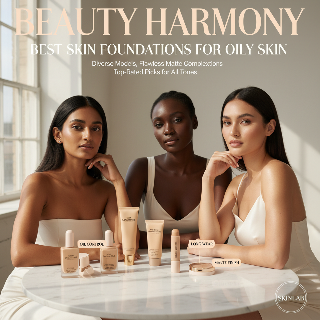 Best Skin Foundation for Oily Skin 2026: Top 10 Expert Picks
