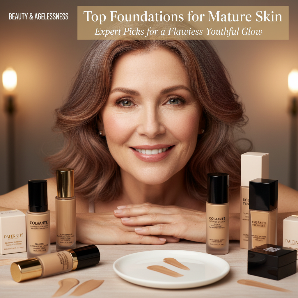 Top Foundations for Mature Skin 2026: 10 Best Products Reviewed