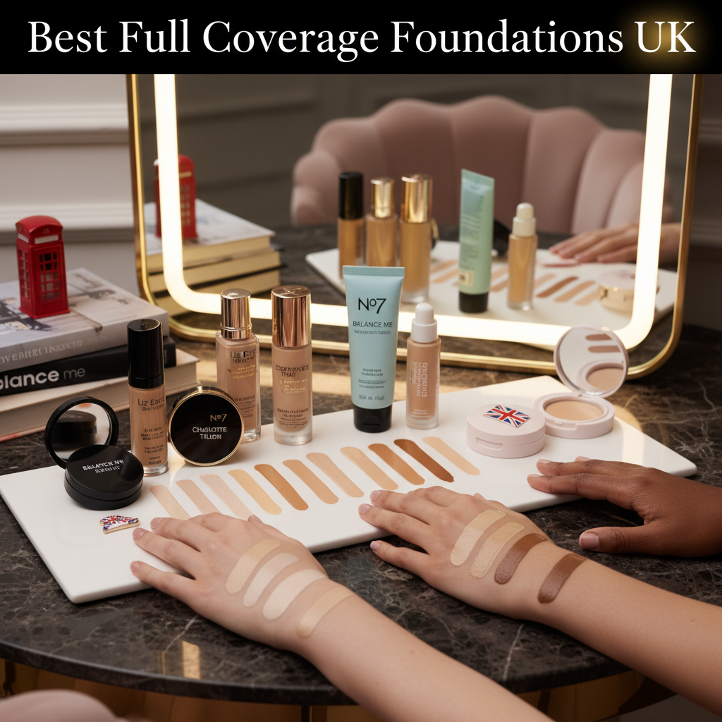 Best Full Coverage Foundation UK 2026: Top 10 Picks & Reviews