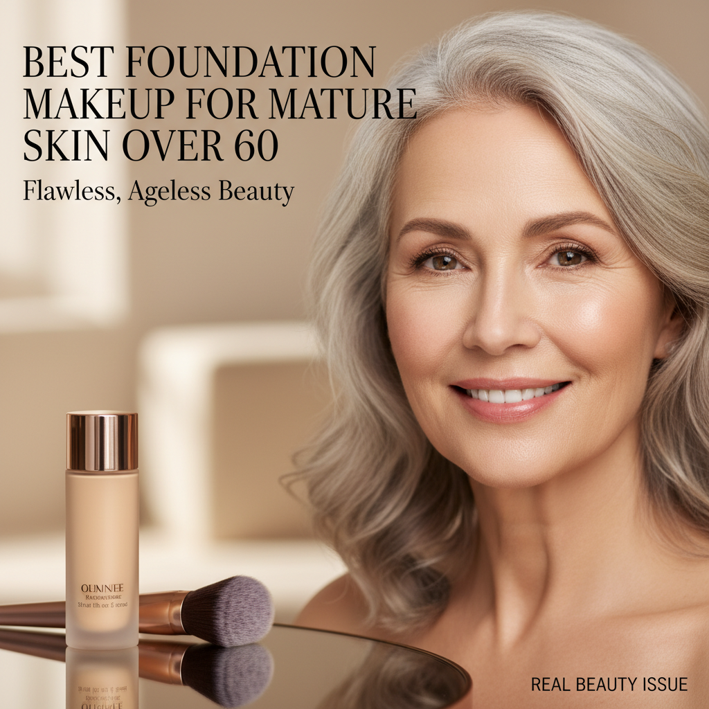 Best Foundation Makeup for Mature Skin Over 60: Top 10 Picks for 2026