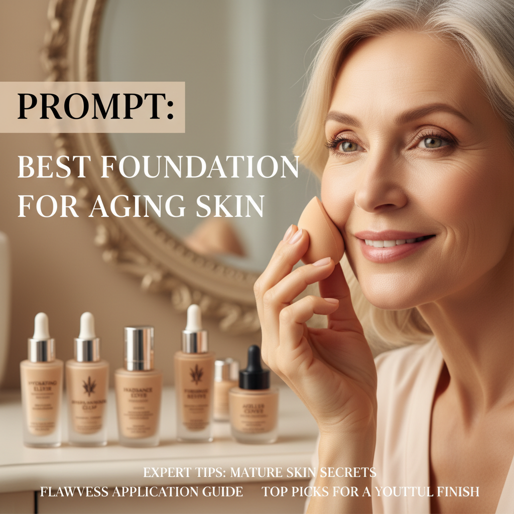 Best Foundation for Aging Skin 2026: 7 Top Picks & Latest Formulas
